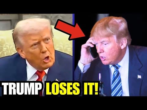 TERRIFIED Trump SCREAMS at Republicans in LEAKED CALL thumbnail