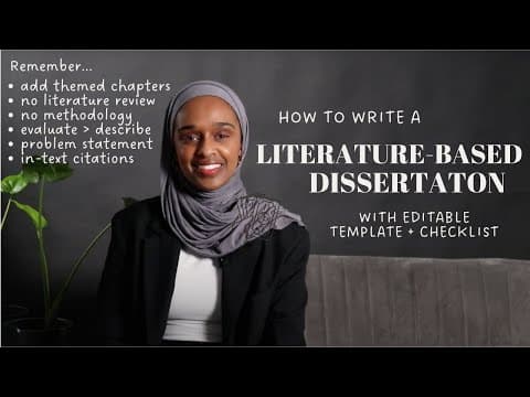 How to Write a Literature-Based Dissertation Successfully thumbnail