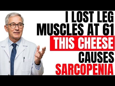 Over 60? REVERSE Muscle Loss NOW! AVOID this Cheese and EAT THIS Instead | Senior Health Tips thumbnail