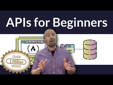 APIs for Beginners - How to use an API (Full Course / Tutorial) thumbnail