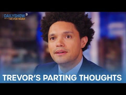 What Did Trevor Learn from The Daily Show? | The Daily Show thumbnail