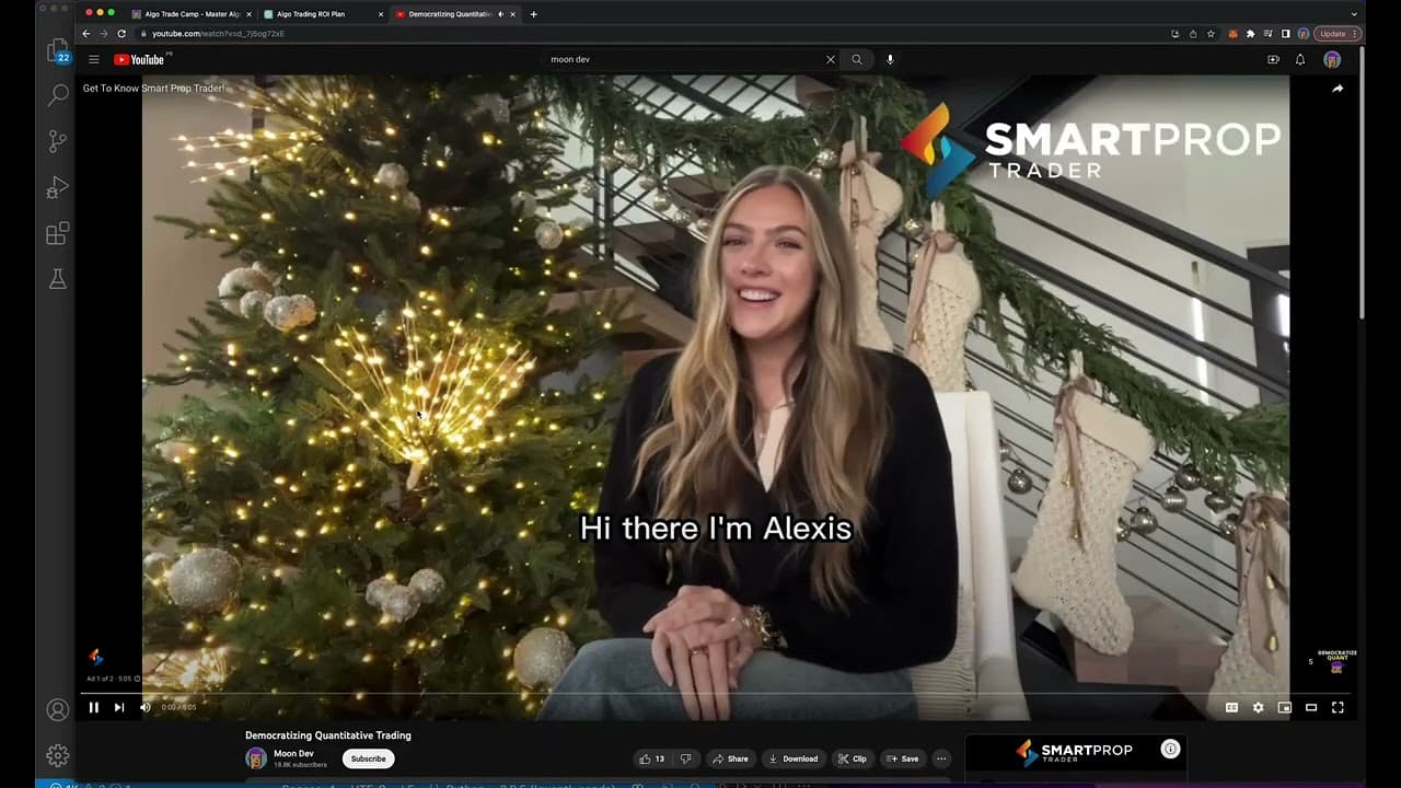 YouTube video player