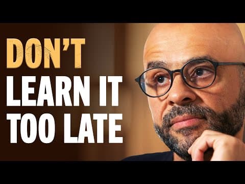 The Most EYE OPENING Speech On Why You're NOT HAPPY In Life... | Mo Gawdat thumbnail