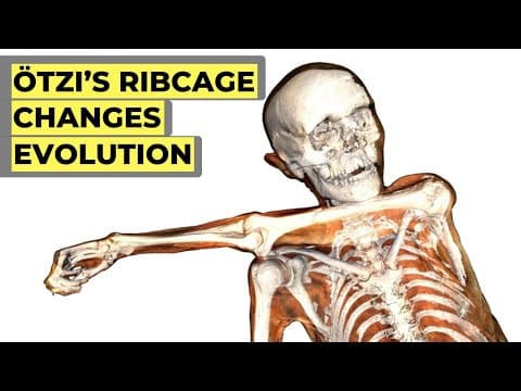 Study on Ötzi the Iceman's Ribcage Just Changed Human Evolution Forever thumbnail