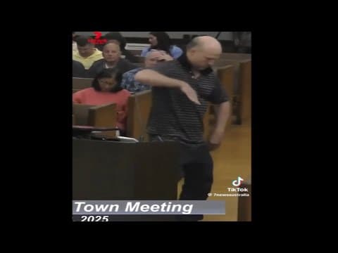 He Just Destroyed a Town Hall Meeting thumbnail