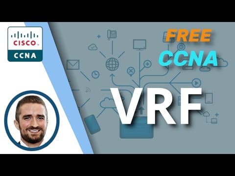 Free CCNA | VRF | Day 54 (part 3) | CCNA 200-301 Complete Course thumbnail