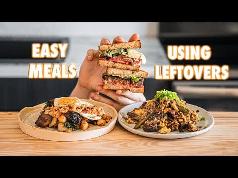 Easy And Healthy Meals Made With Leftovers thumbnail