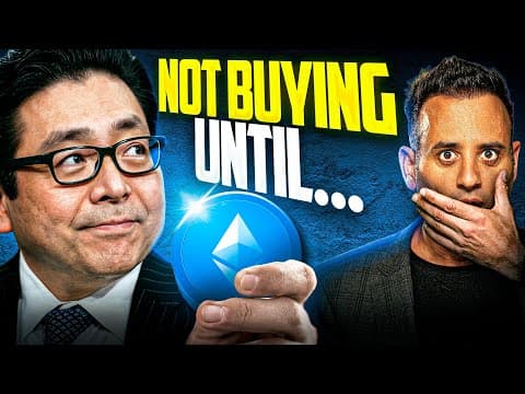 Tom Lee Is ONLY Buying Ethereum At THIS Price! thumbnail
