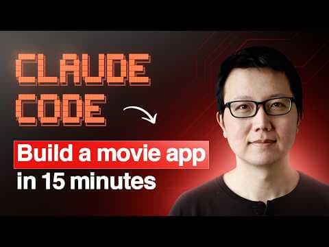 Claude Code Beginner's Tutorial: Build a Movie App in 15 Minutes (2025) thumbnail