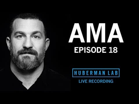 AMA #18: Cold Therapy Advice, Skin Health Tips, Motivation, Learning Strategies & More thumbnail