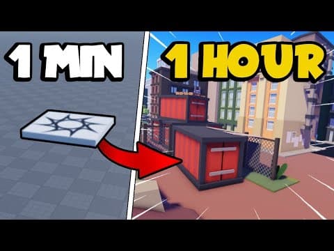 Can a NEW Dev Make a Roblox Game in 1 HOUR? thumbnail