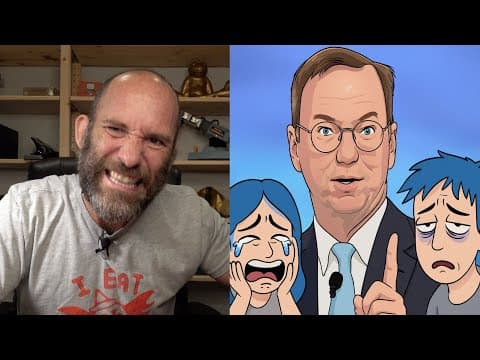 Eric Schmidt Demands USA Tech Workers Work 996 -- Silicon Valley Hates American Labor Rights thumbnail