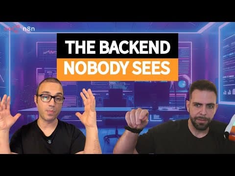 Building an Enterprise-Grade n8n Dashboard with Real-Time Monitoring [#14 Aemal Sayer] thumbnail