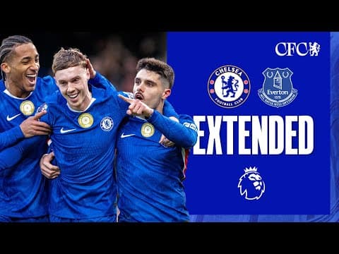 PALMER is back 💥 | Chelsea 2-0 Everton | HIGHLIGHTS - Extended | Premier League 2025/26 thumbnail