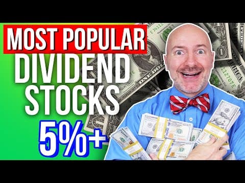 Top 10 Dividend Stocks Everyone Owns | Do YOU? thumbnail