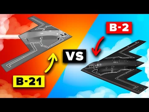 B-21 vs B-2 - Which Stealth Fighter is Deadlier thumbnail