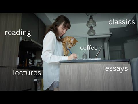 a week in the life of an english lit student thumbnail