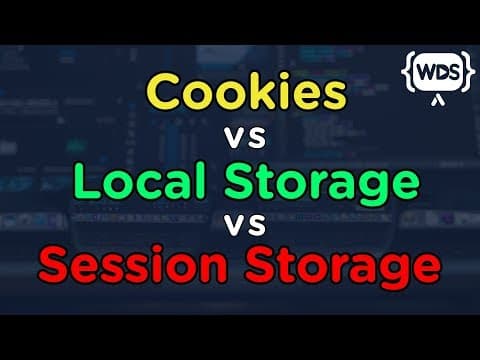 JavaScript Cookies vs Local Storage vs Session Storage thumbnail