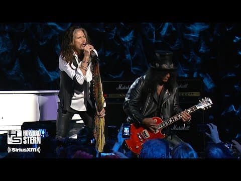 Steven Tyler, Slash, and Train “Dream On” at the Howard Stern Birthday Bash (2014) thumbnail