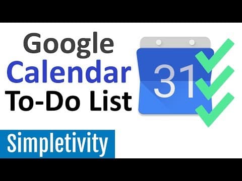How Can You Use Google Calendar as a To-Do List? thumbnail