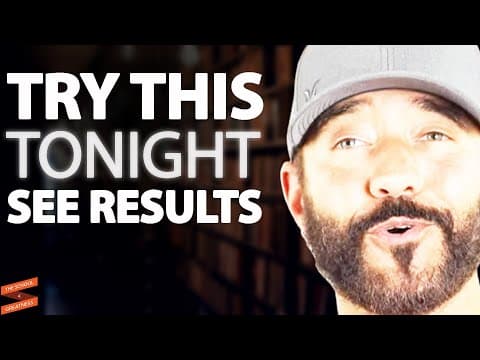 Shawn Stevenson on 10 Ways to Sleep Better Tonight - with Lewis Howes thumbnail
