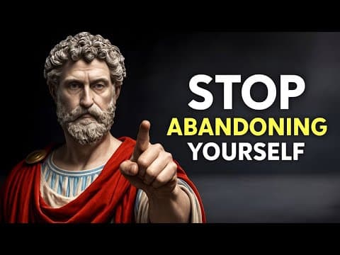 Stop Abandoning Yourself — Your Peace Is Not Negotiable | STOICISM thumbnail
