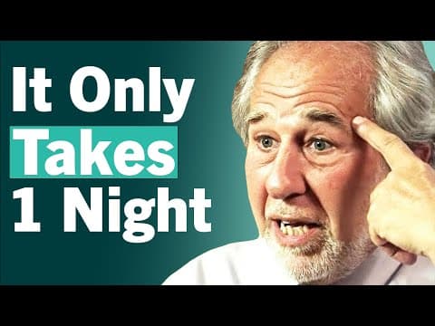 How To REPROGRAM Your Mind While You Sleep To Heal The BODY & MIND! | Bruce Lipton thumbnail