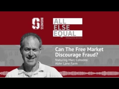 Ep17 “Can The Free Market Discourage Fraud?” with Marc Cohodes thumbnail