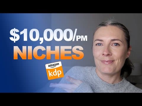7 Low Content Books Making Thousands on Amazon KDP & How They Did It thumbnail