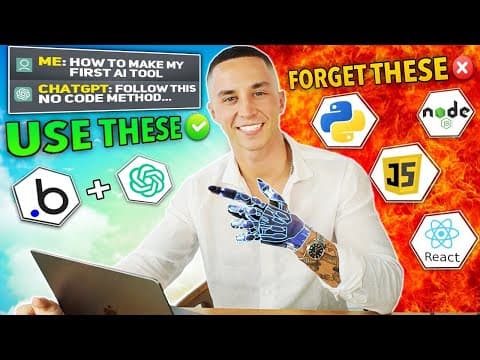 How to Create an AI Tool Without Coding Skills? thumbnail