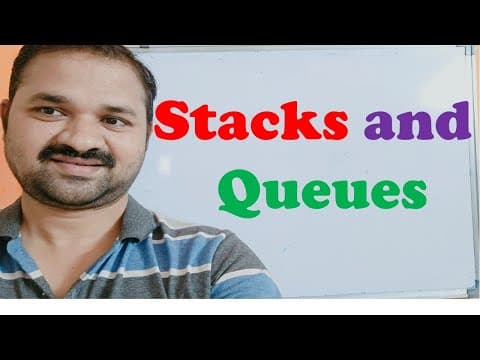 Stacks and Queues Tutorial thumbnail