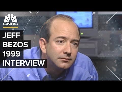 Jeff Bezos In 1999 On Amazon's Plans Before The Dotcom Crash thumbnail
