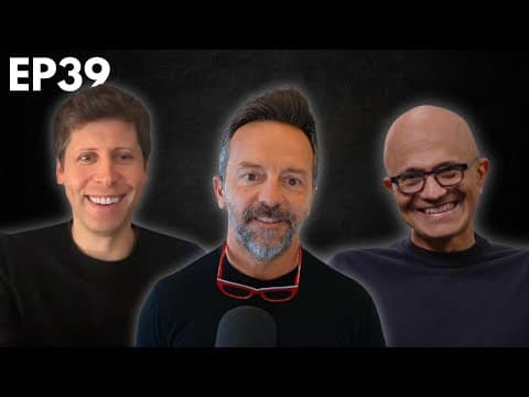 All things AI w @altcap @sama & @satyanadella.  A Halloween Special.  🎃🔥BG2 w/ Brad Gerstner thumbnail