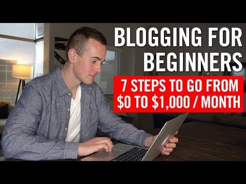 How To Make Money Blogging 💸 7 Steps To A Successful Blog! thumbnail