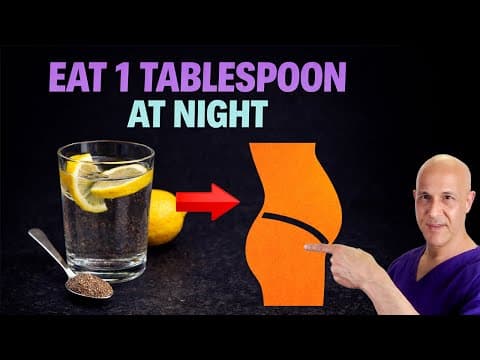 Eat 1 Tablespoon at Night — Targets Belly Fat Like Ozempic and Wegovy | Dr. Mandell thumbnail