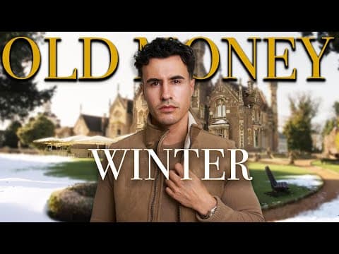 Building An Old Money Winter Wardrobe ( The Right Way ) thumbnail
