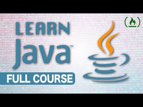 Intro to Java Programming - Course for Absolute Beginners thumbnail