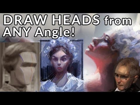 Learn To Draw The Head From ANY Angle   Quick Tip thumbnail