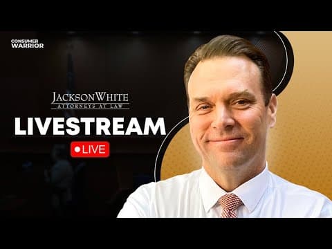 Debt Collection Lawsuits, Bankruptcy | Live Q&A with Arizona Attorney John Skiba thumbnail