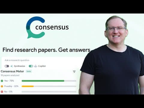 Consensus AI Research Assistant - thumbnail