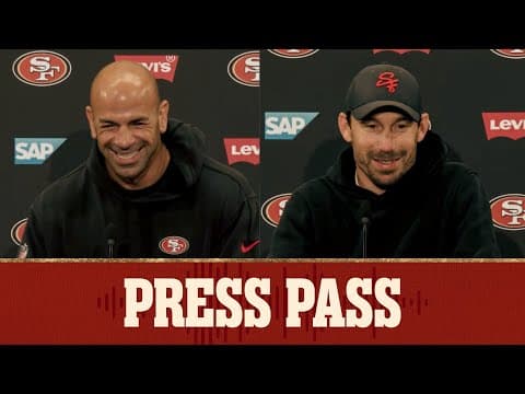 Saleh, Kubiak on Developing Rookies and Preparing for the Giants | 49ers thumbnail
