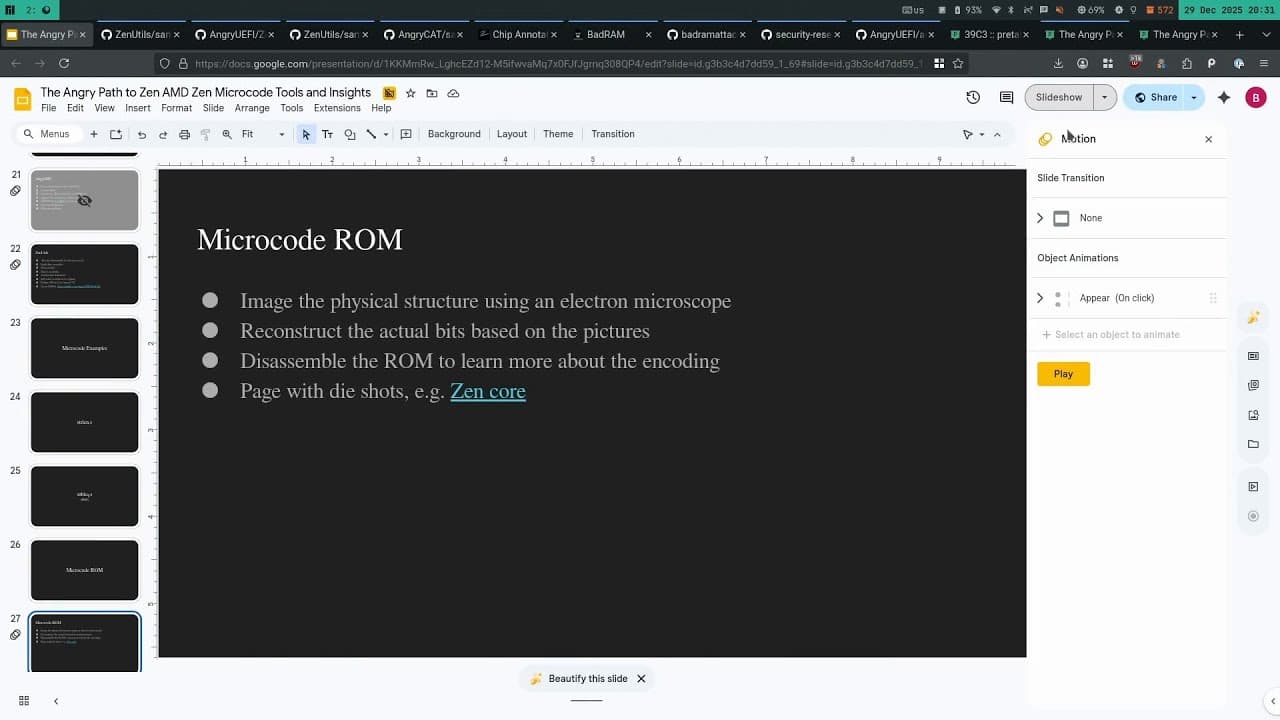 YouTube video player