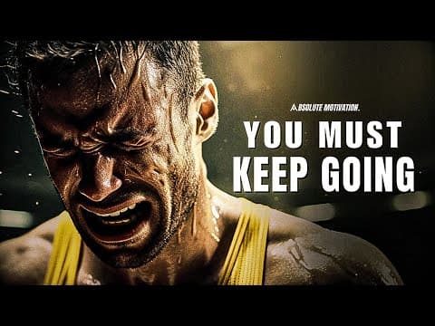 ONE DAY IT'LL ALL BE WORTH IT. YOU MUST KEEP GOING. - Motivational Speech thumbnail