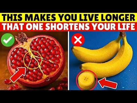 Over 60? 4 Fruits You MUST Eat and 4 You Should NEVER Touch! thumbnail