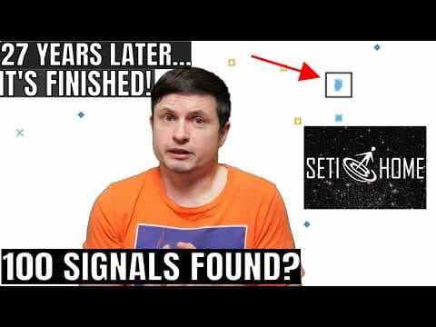 SETI@Home Has Finally Been Completed After 27 Years, Here's What Was Found thumbnail