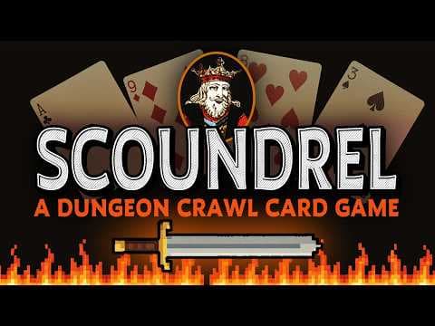 How to Play Scoundrel | The Best 1-Player Card Game of All Time thumbnail