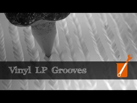 How Does an Electron Microscope Capture Vinyl LP Motion? thumbnail