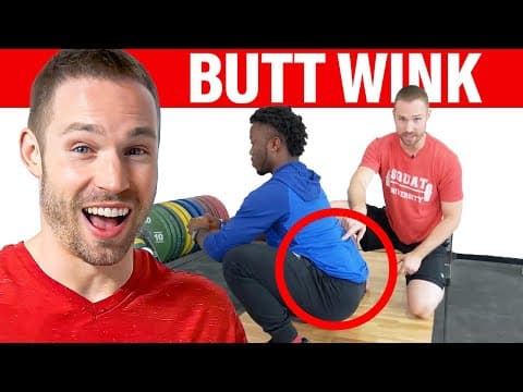 Get Rid of Butt Wink [Proper Squat Form Guide] thumbnail