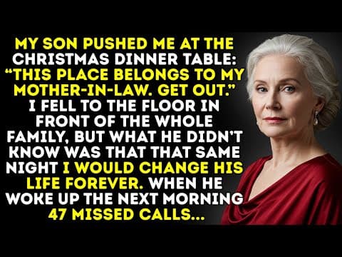 My Son Pushed Me at Christmas Dinner: “This Place Belongs to My Mother-in-Law. Get Out.” So... thumbnail
