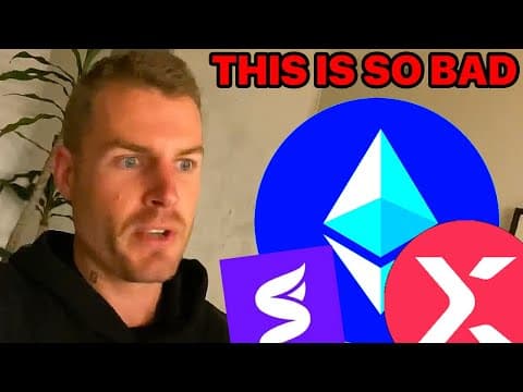 MASSIVE DUMP Of Alt Coins & ETH HAPPENING NOW! thumbnail